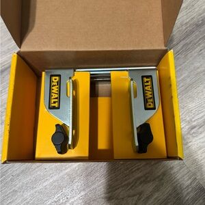 DEWALT Silver and Yellow Door Clamps